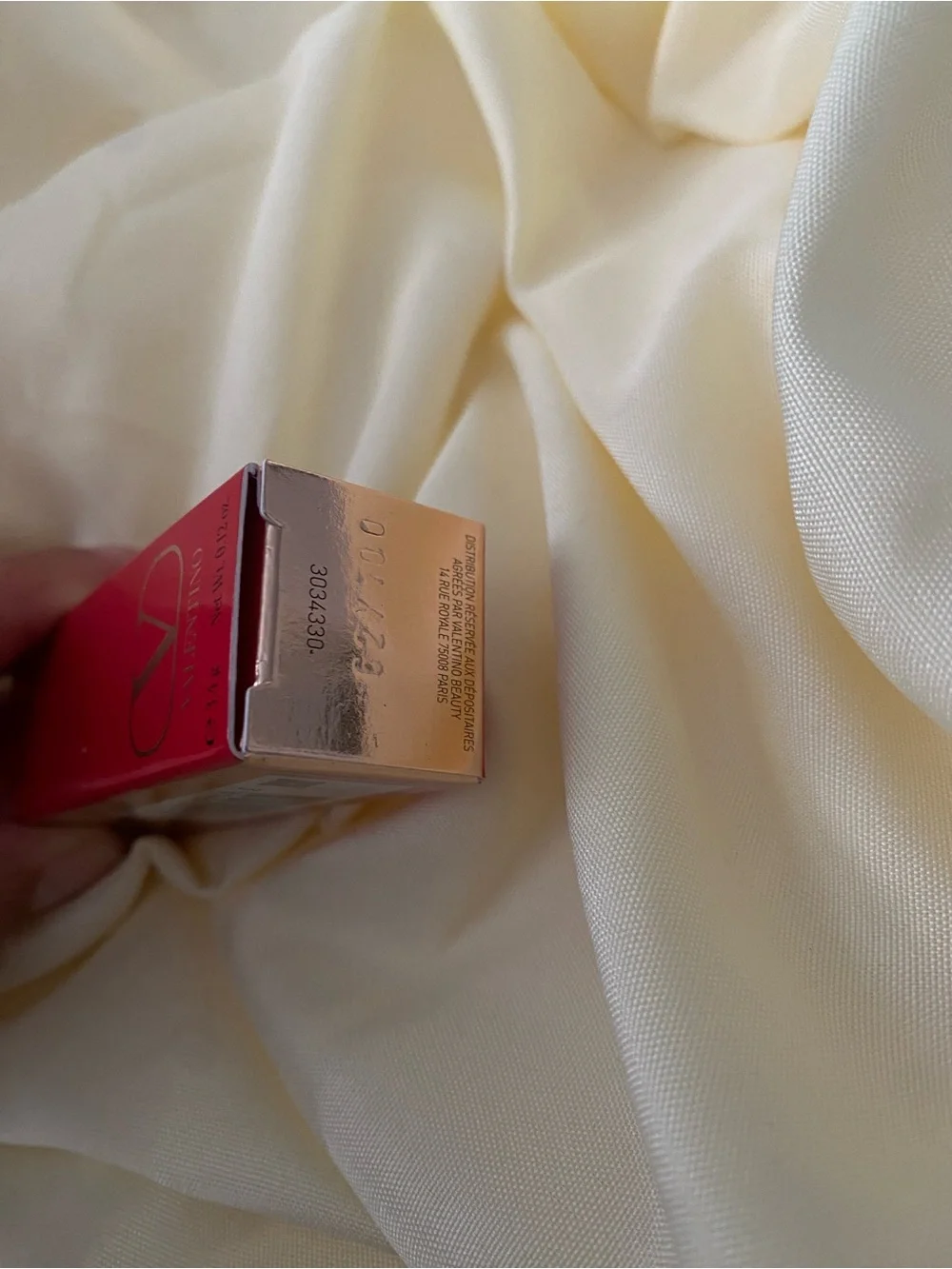 Valentino Rosso Velvet Matte Lipstick - Bold Red